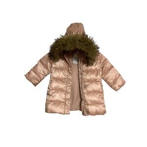 Gap Toddler ColdControl Rose Gold Ultra Max Puffer Jacket Size 2T Ski Snowboard